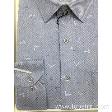 Cotton Yarn Dyed Business Shirt